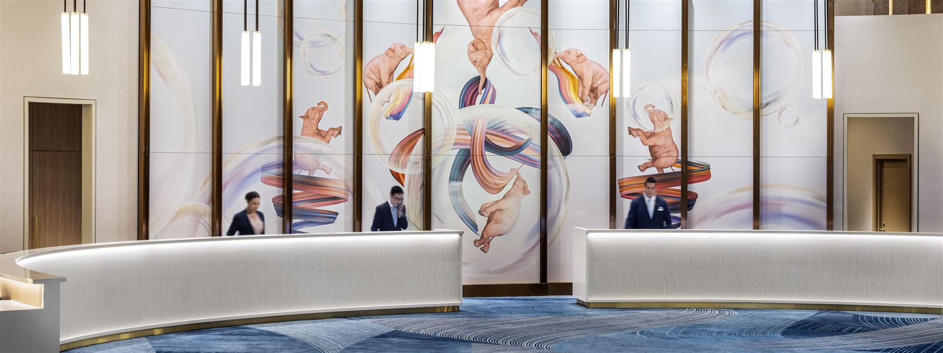 conrad las vegas lobby
