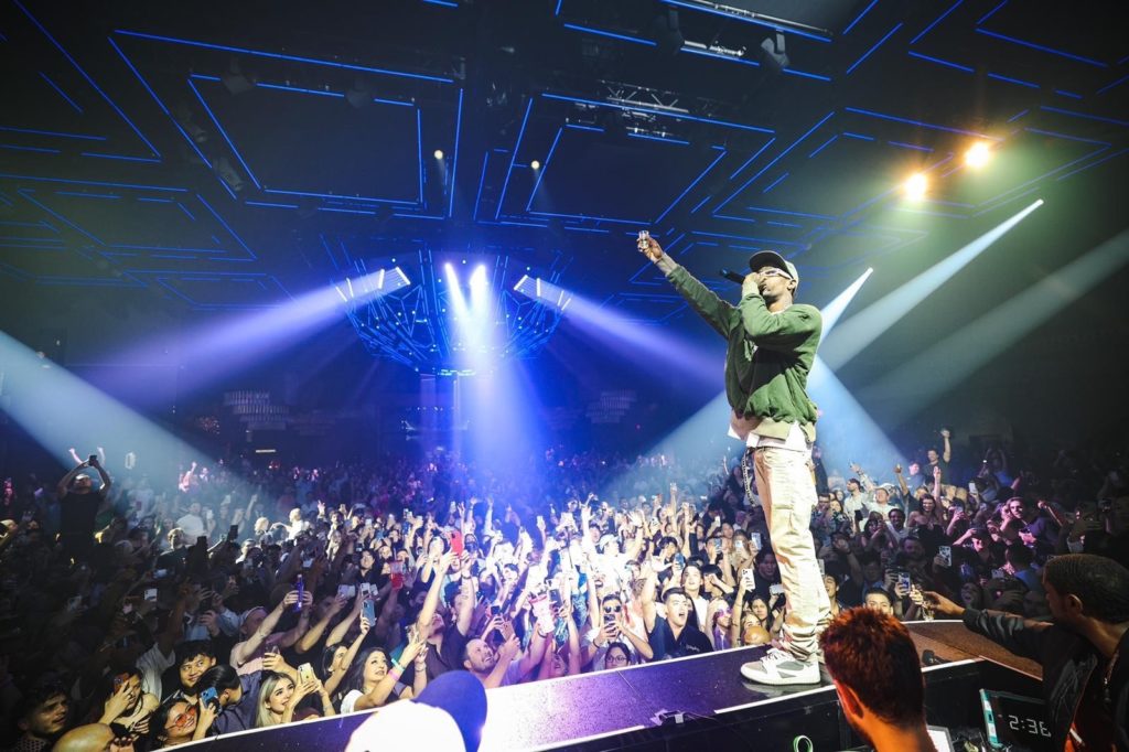 Travis Scott at Las Vegas Show