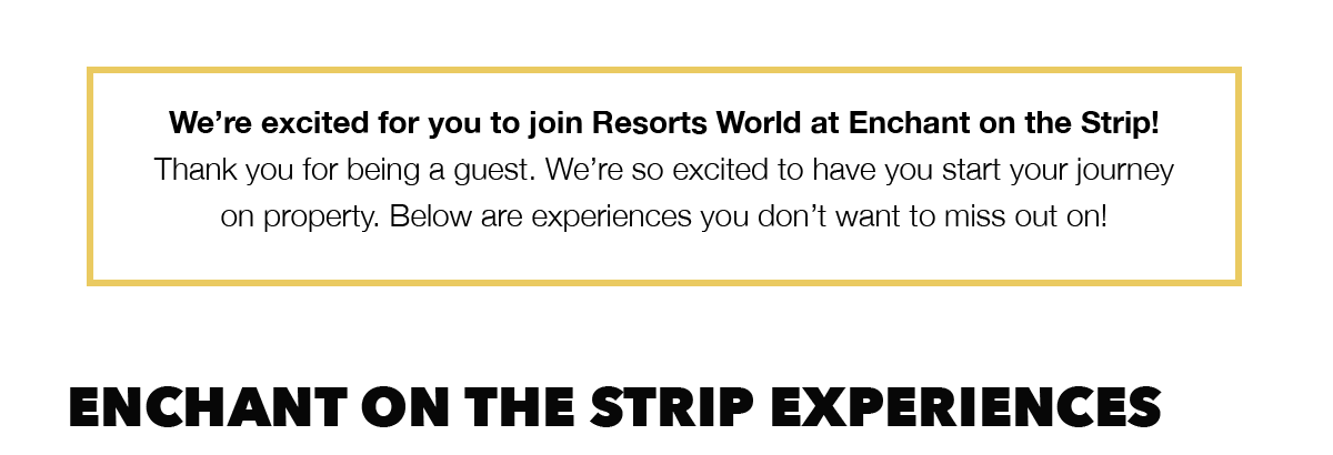We are excited for you to join RW
