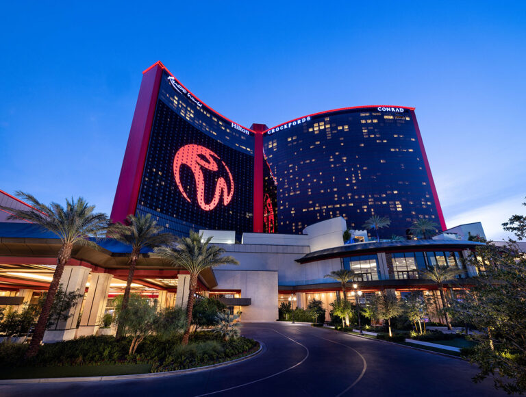 RW Main Entrance Exterior Sunrise