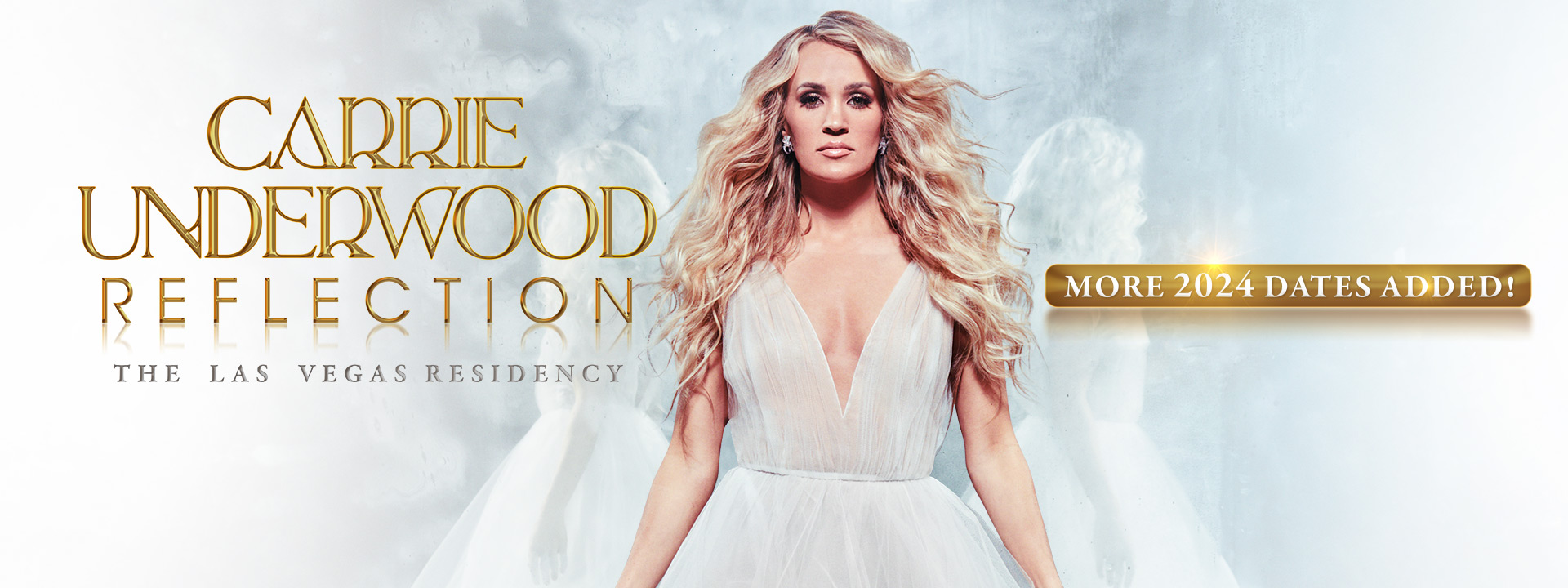 Carrie Underwood Reflection, THE LAS VEGAS RESIDENCY MORE 2024 DATES ADDED