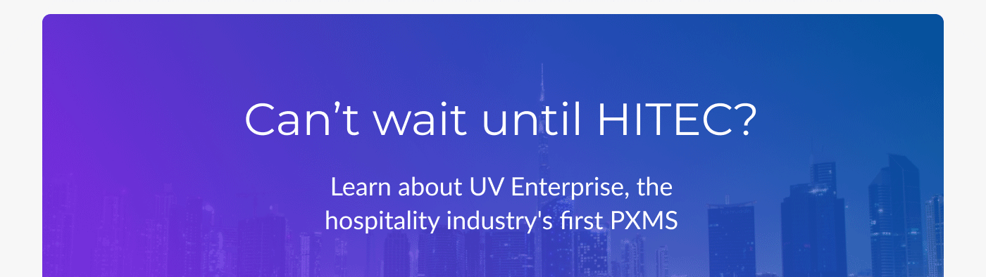Can't wait until HITEC?