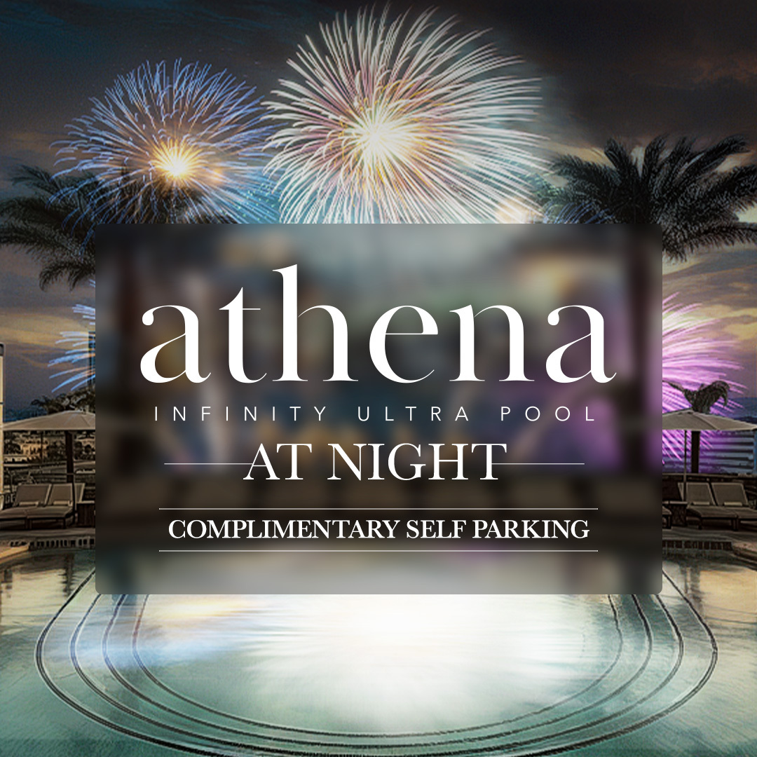Athena at night