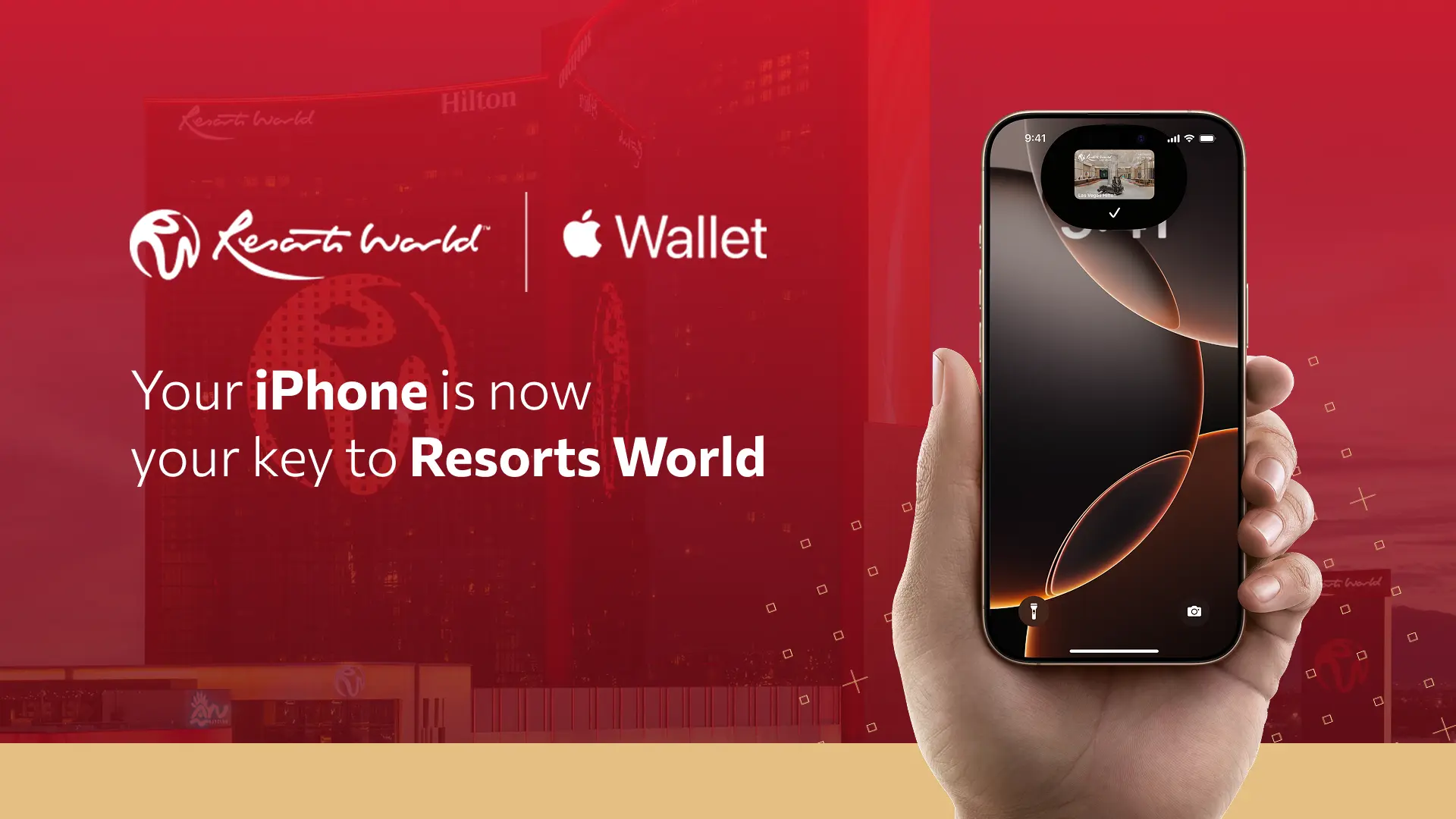 Your iPhone is now your key to Resorts World