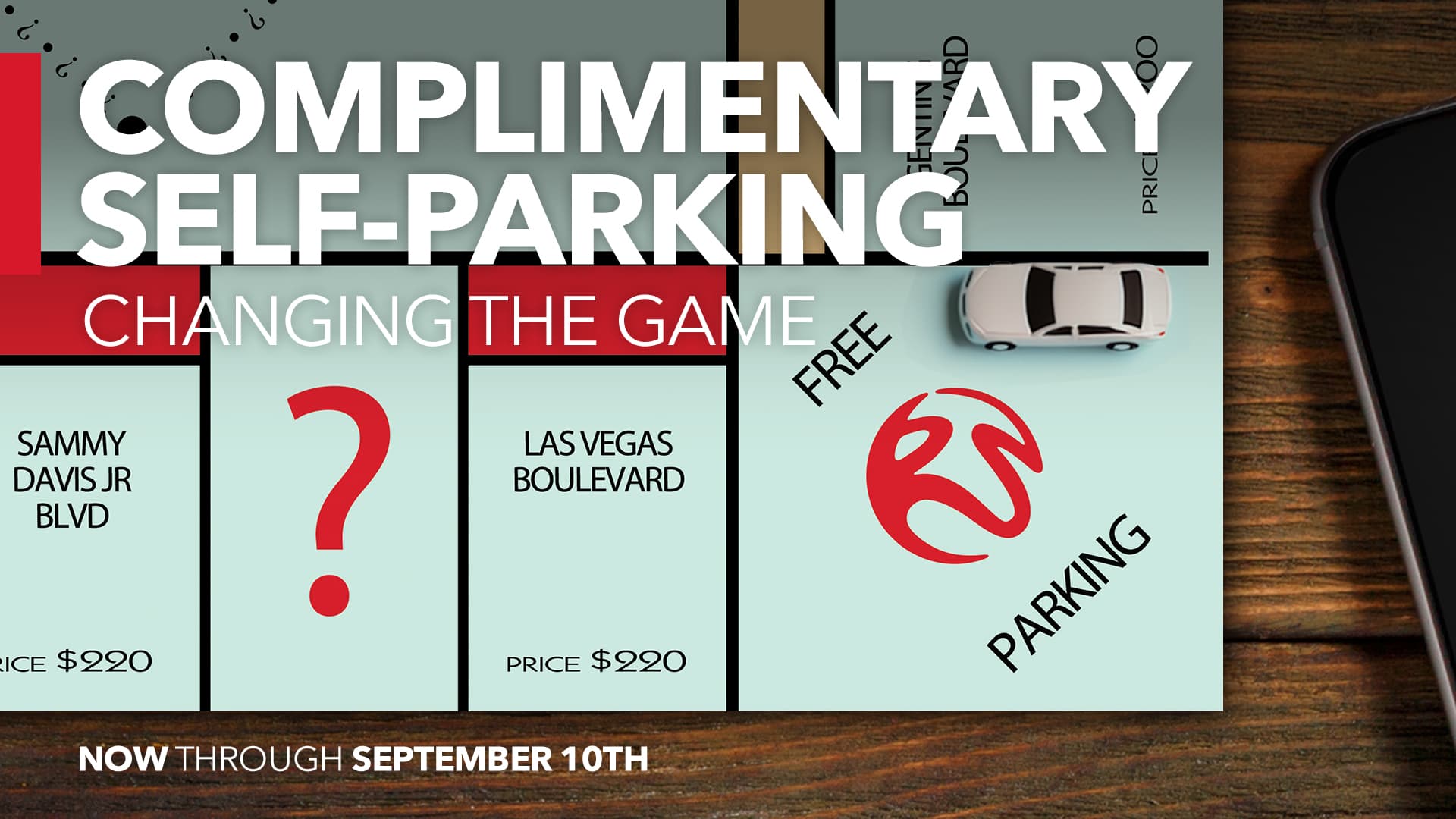 Complimentary Self-Parking