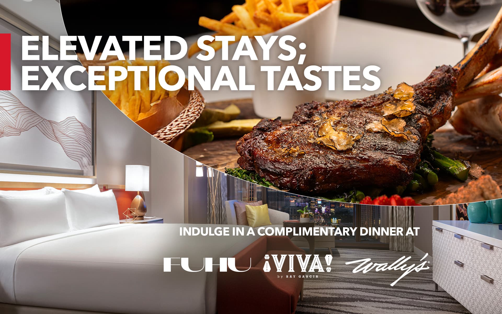 Elevated stays: exceptional tastes