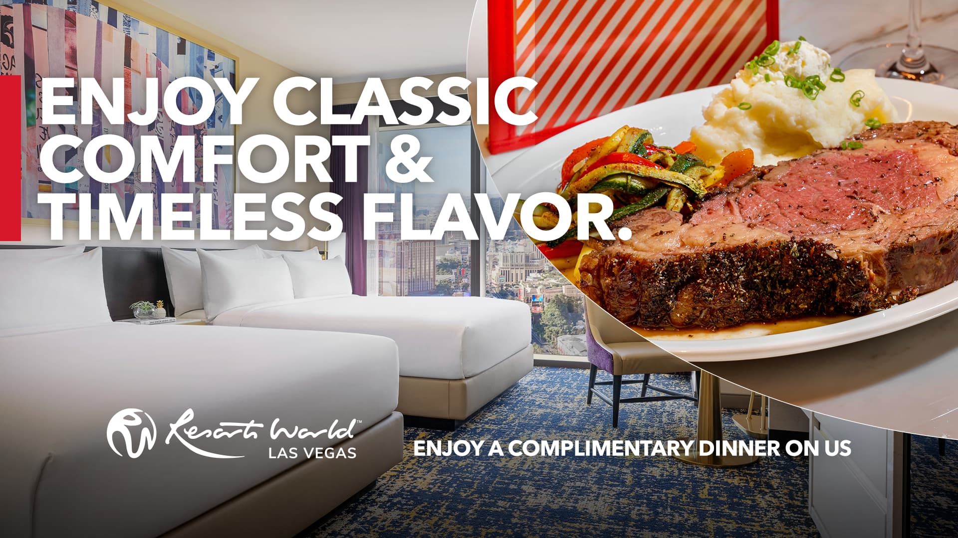 Enjoy classic comfort & timeless flavor.