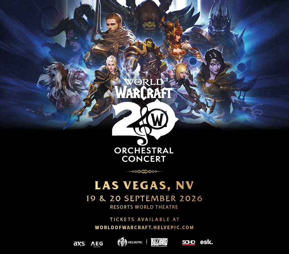 WORLD OF WARCRAFT®<br><span>20 Years of Music</span>
