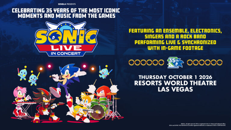 SONIC LIVE IN CONCERT | Resorts World Las Vegas