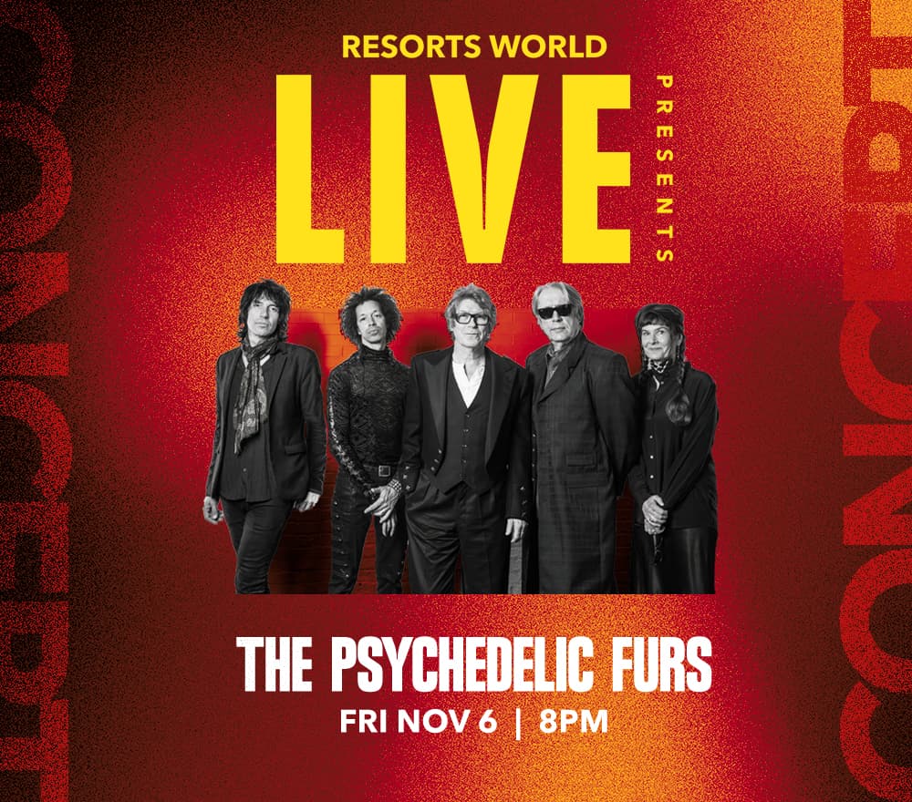 THE PSYCHEDELIC FURS<br><span></span> event at THE STAGE AT ZOUK on The Psychedelic Furs became one of the defining bands of the post-punk and new wave movement with their atmospheric sound, distinctive vocals, and timeless hits like “Love My Way,” “Pretty in Pink,” and “Heaven.”
