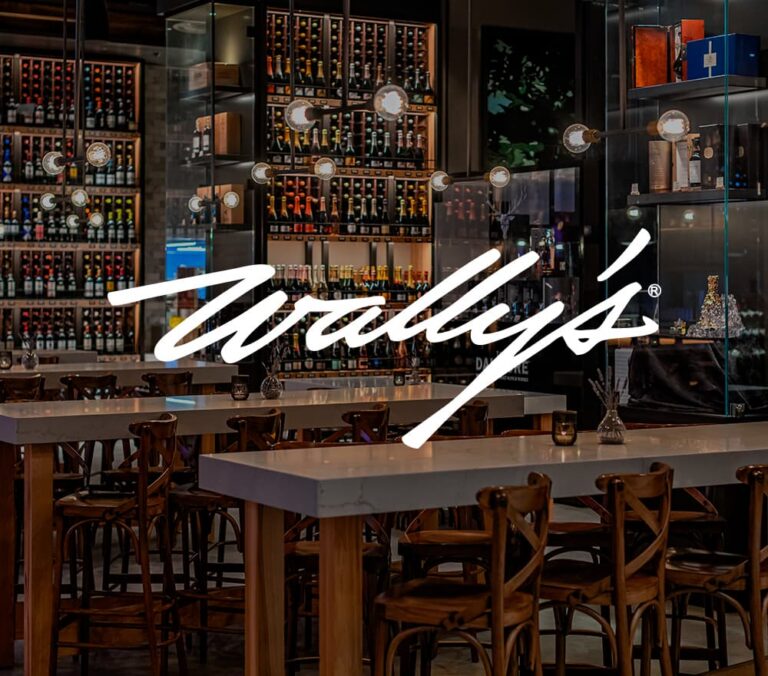 Banner featuring the interior of Wally